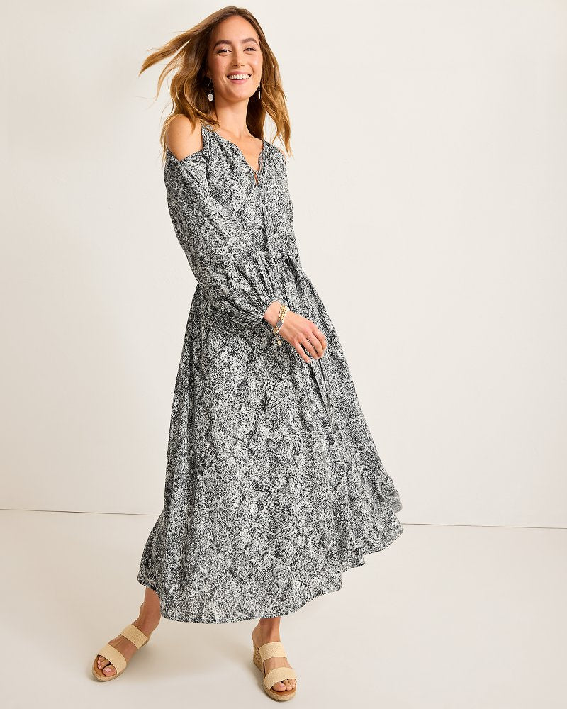Playa Python Maxi Dress