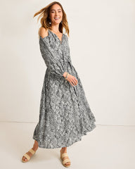 Playa Python Maxi Dress