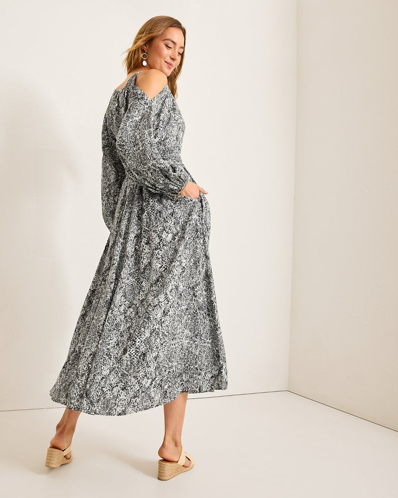 Playa Python Maxi Dress