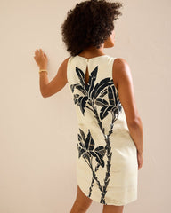 Peninsula Palms Silk Shift Dress