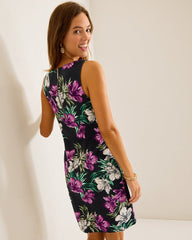 Darcy Villa Garden V-Neck Sheath Dress