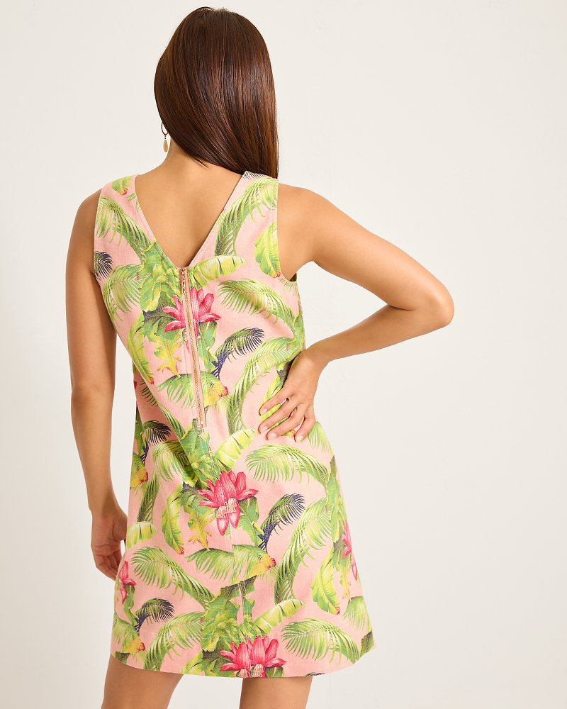 Palm-A-Dora Frond Royal Sheath Dress