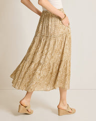Playa Python Shimmer Midi Skirt