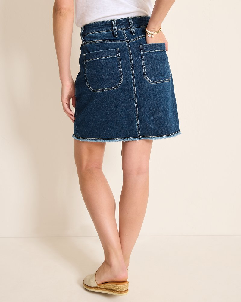 Utility Denim Skirt