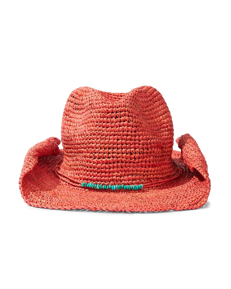 Tanya Raffia Cowboy Hat