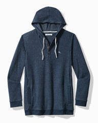 Big & Tall Textured Twill Stripe Hoodie