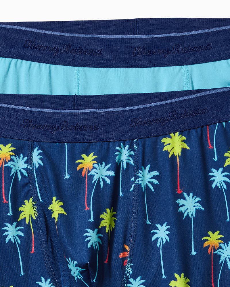 Aloha Print Tech Boxer Briefs - 2-Pack
