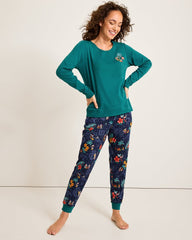 Disney Long Sleeve & Pants Family Pajama Set