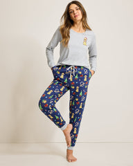 Holiday Dog Long Sleeve & Pants Family Pajama Set