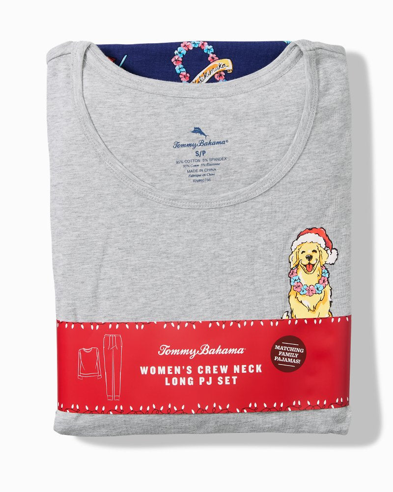 Holiday Dog Long Sleeve & Pants Family Pajama Set
