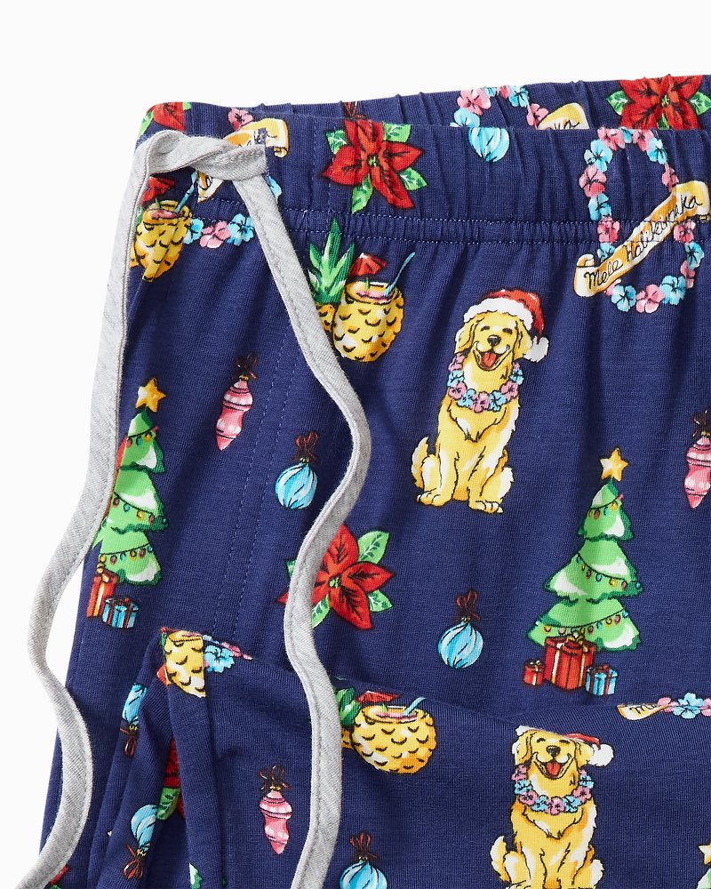 Big & Tall Holiday Dog Long Sleeve & Pants Pajama Set