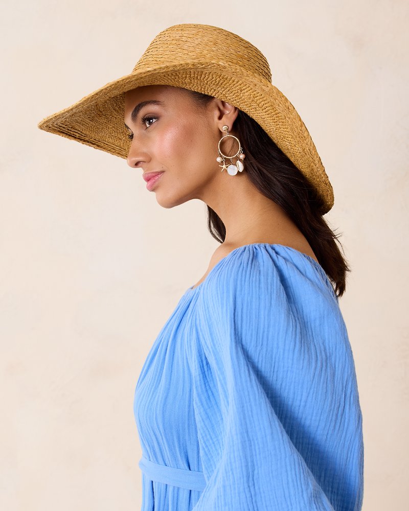 Raffia Braided Floppy Hat