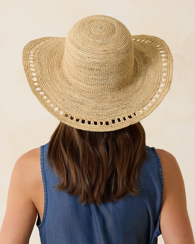 Isla Crochet Raffia Sun Hat