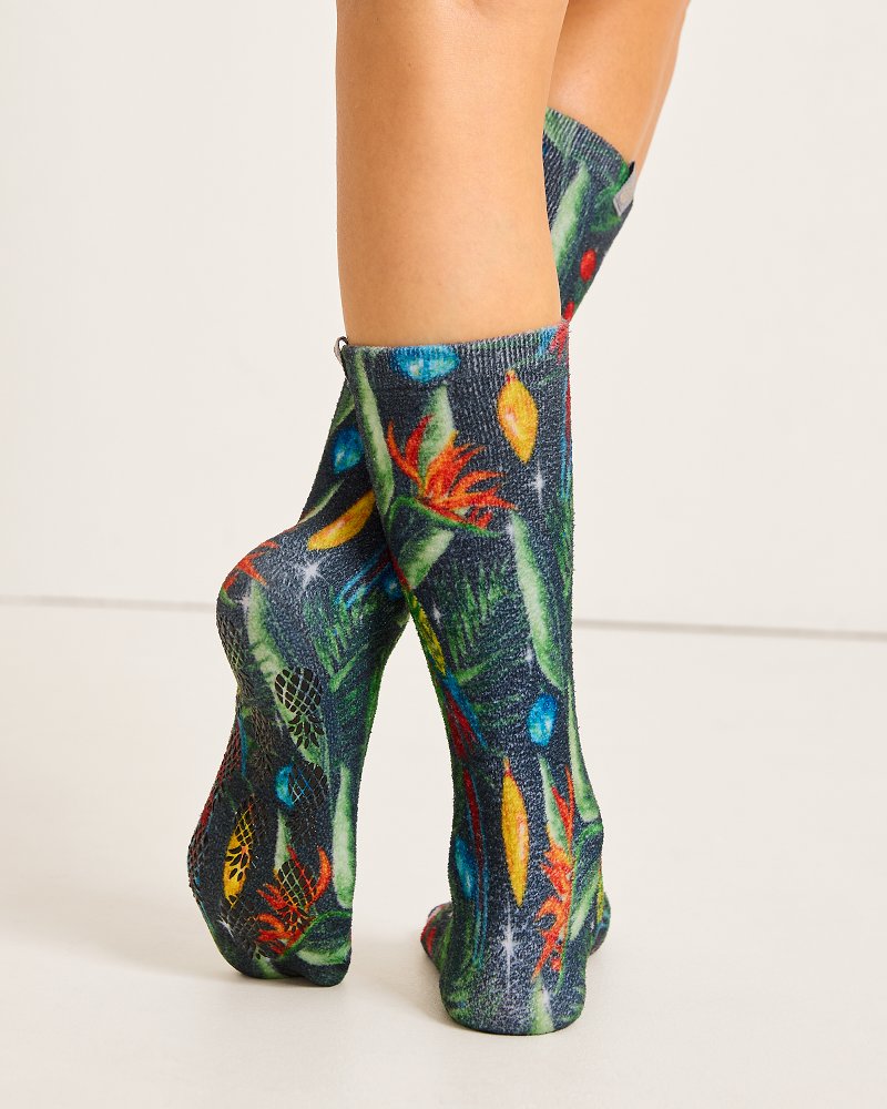 Island Soft® Holiday Parrot Socks