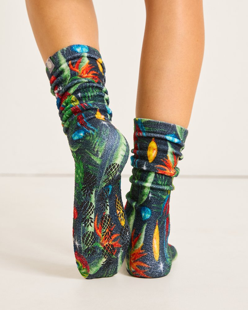 Island Soft® Holiday Parrot Socks