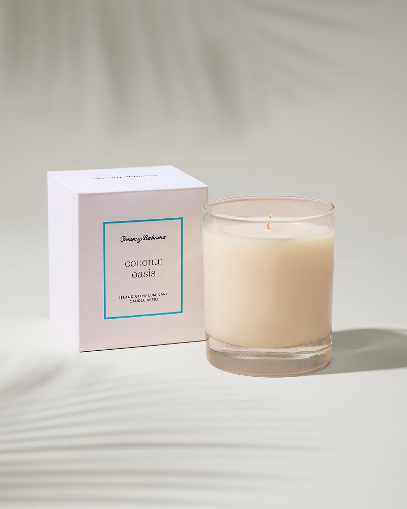 Island Glow Luminary Candle Refill - Coconut Oasis