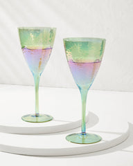 Luster Wine Glasses — Set of 2
