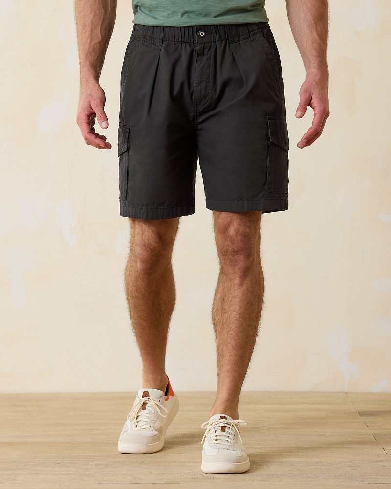 Bahama Survivor 8-inch Elastic-Waist Shorts