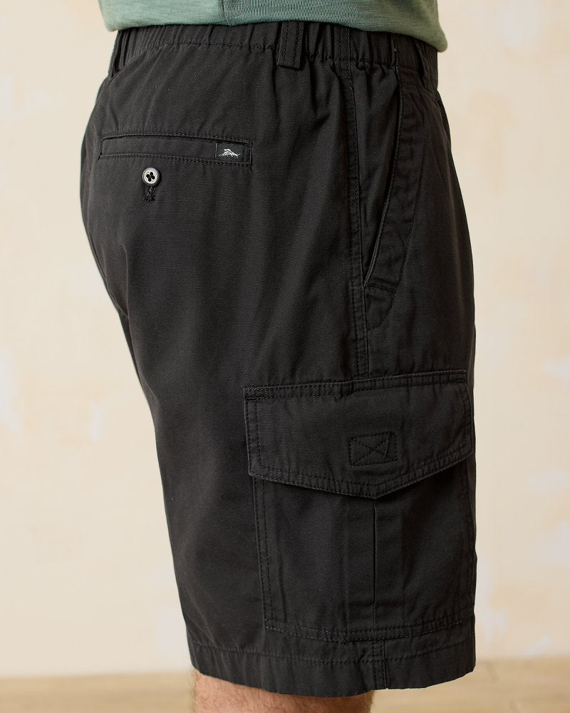 Bahama Survivor 8-inch Elastic-Waist Shorts