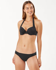 Pearl Underwire Halter Bikini Top