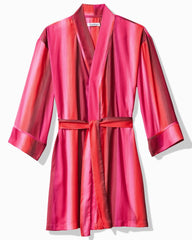 Short Satin Robe