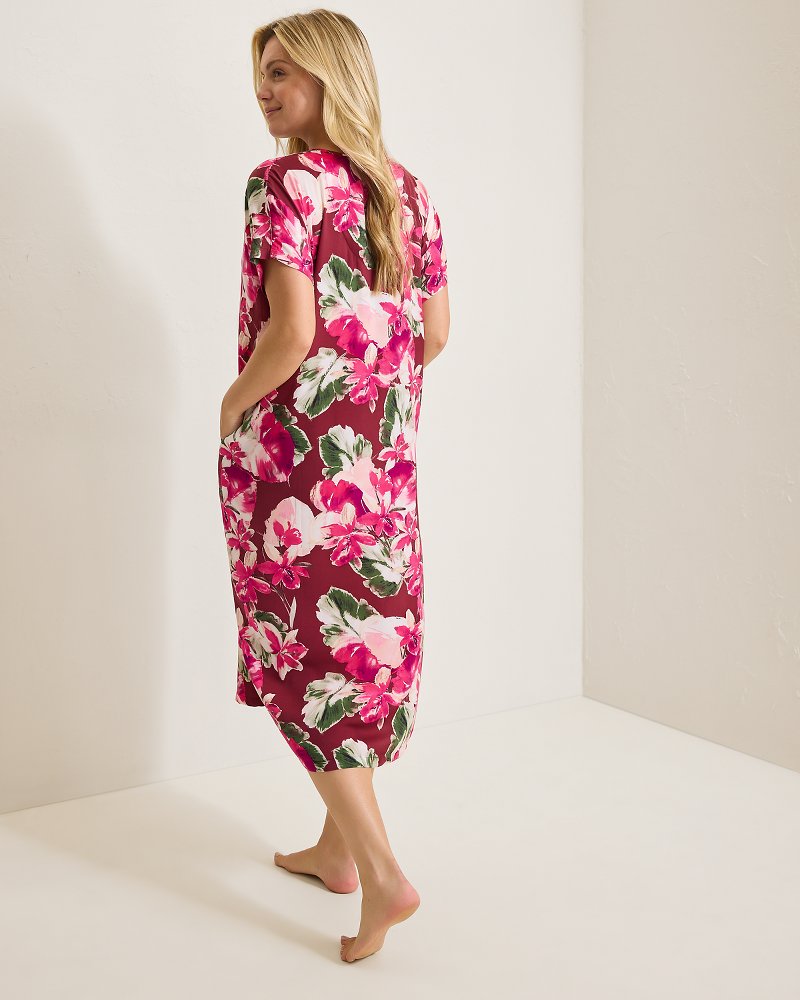 Satin Maxi Sleep Caftan
