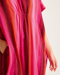 Satin Maxi Sleep Caftan