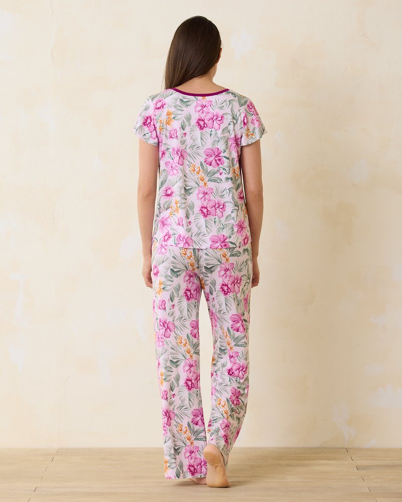 Jersey Short Sleeve & Pants Pajama Set