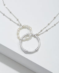 Island Essence Double Loop Bamboo Necklace